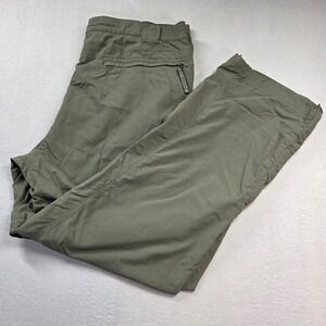Columbia Women's Titanium Omni-Dry Packable Convertible Cargo Pants XL Olive